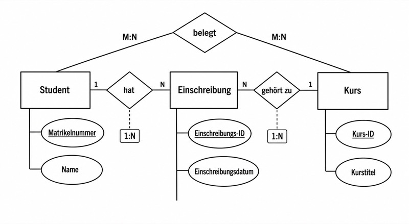 Entity-Relationship-Diagramm