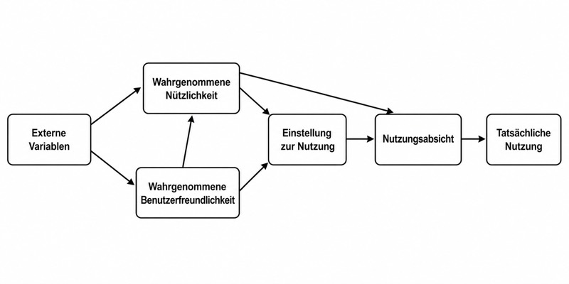 Konzeptioneller Rahmen · Technologieakzeptanzmodell