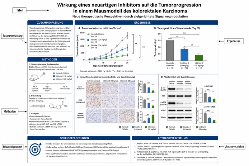 Layout eines wissenschaftlichen Posters