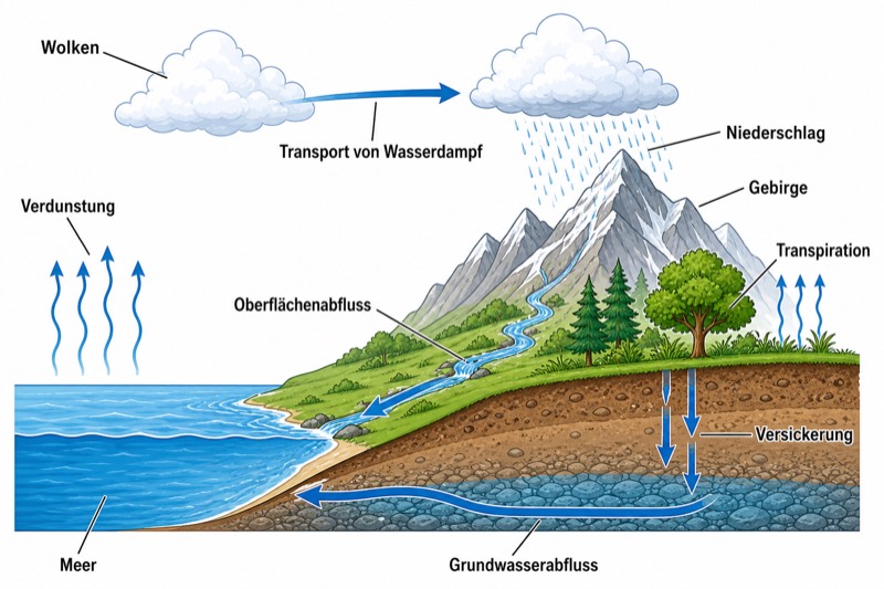 Der Wasserkreislauf