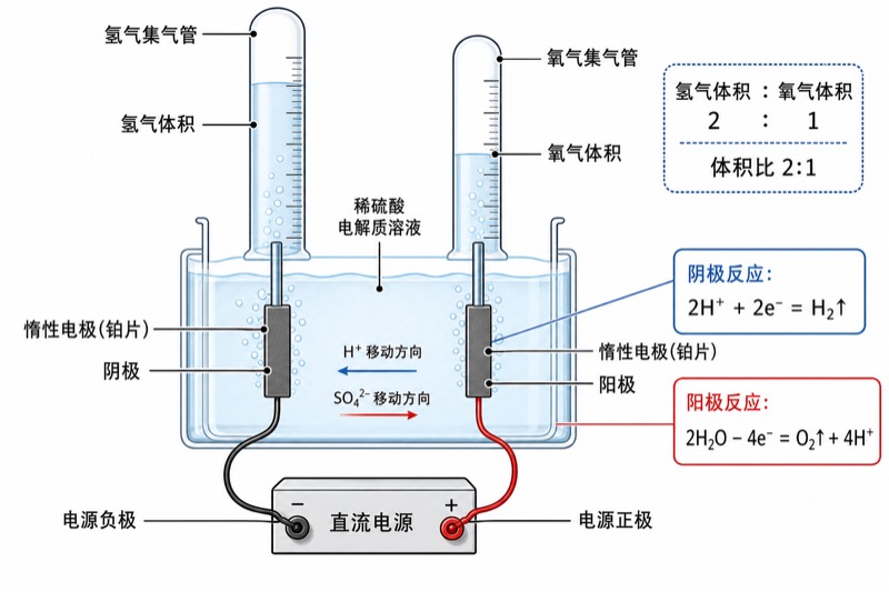 电解水实验装置