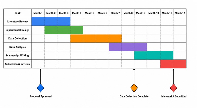 Gantt Chart: Research Plan