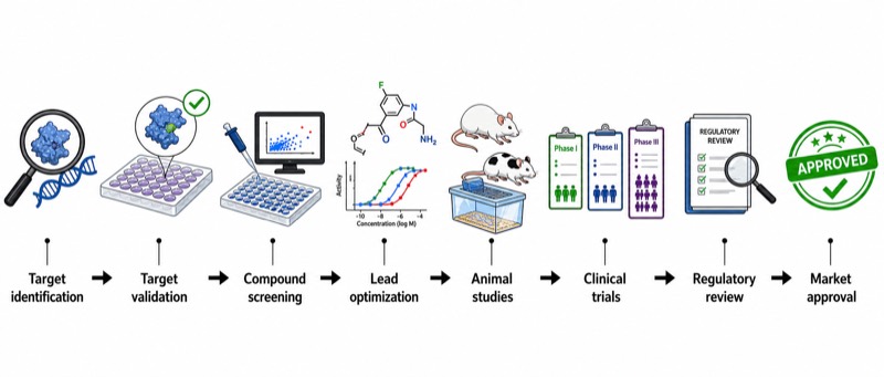 Graphical Abstract: Drug Development Process