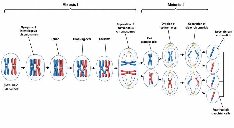 Stages of Meiosis