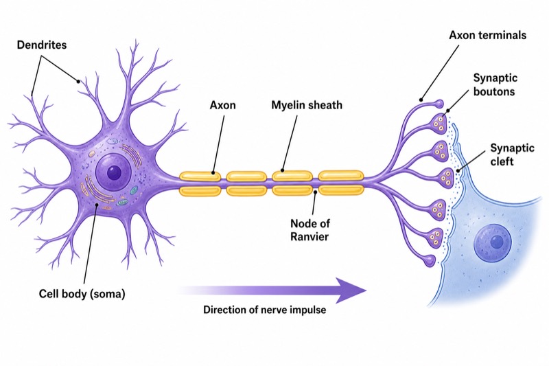 Structure of a Neuron