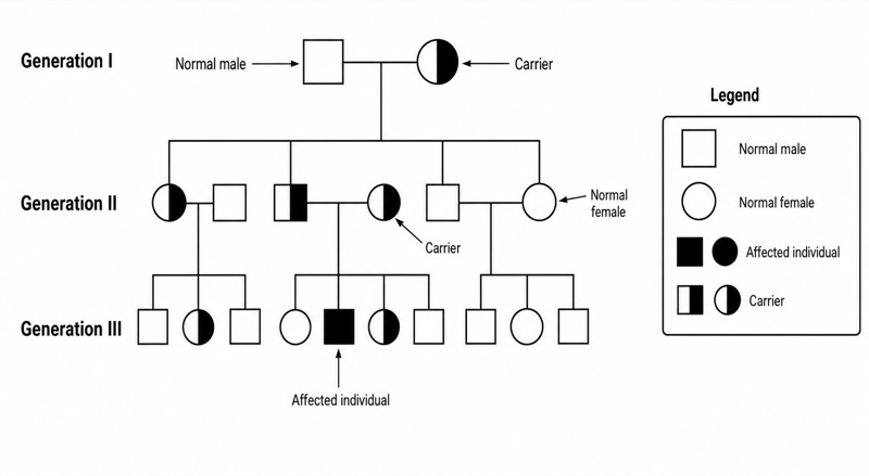 Genetic Pedigree Chart