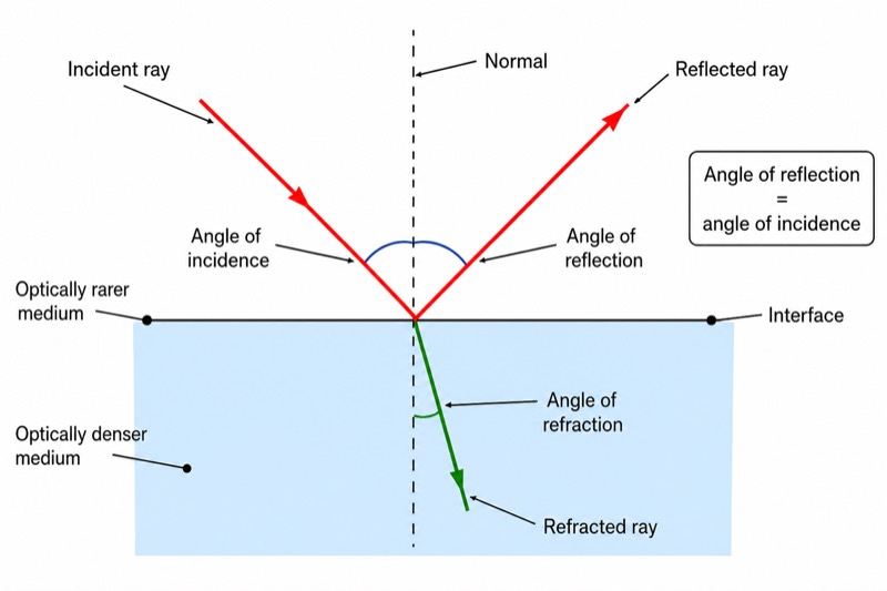 Reflection and Refraction of Light