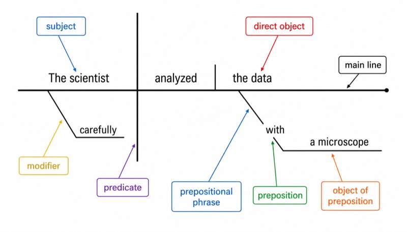 Sentence Structure Diagram