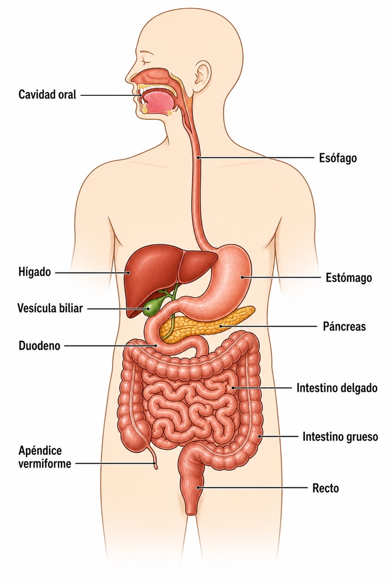Sistema digestivo humano