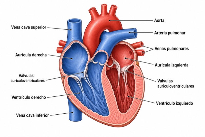 Anatomía del corazón