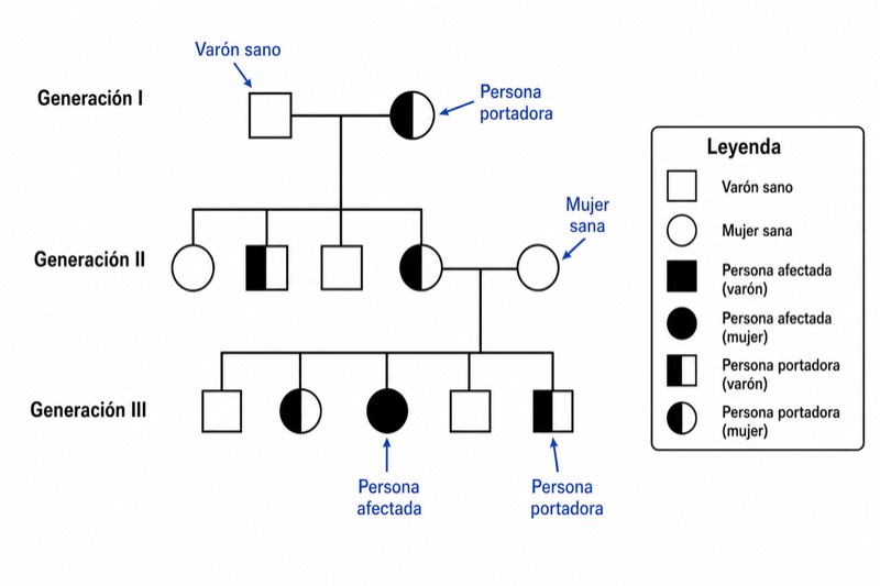 Árbol genealógico genético