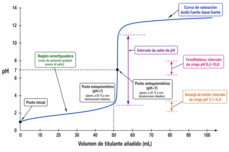 Curva de valoración ácido-base