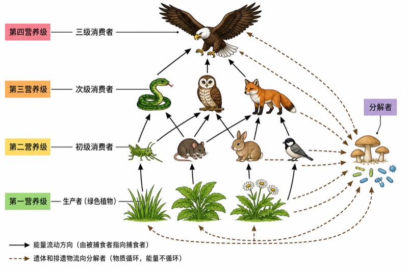 食物网与能量流动