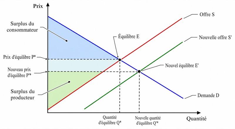 Courbes d’offre et de demande