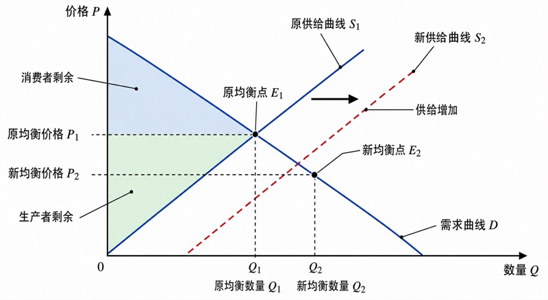 供需曲线图